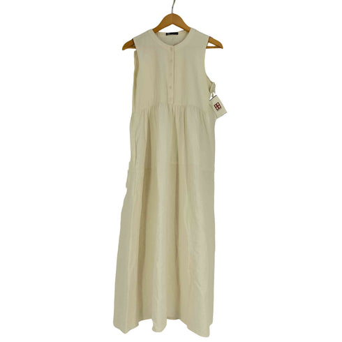 ザラ ZARA ハーフボタン ラスティック シャツワンピース レディース import:M