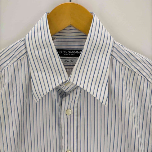 ドルチェアンドガッバーナ DOLCE&GABBANA slim fit ストライプシャツ メンズ 15 1/2 39