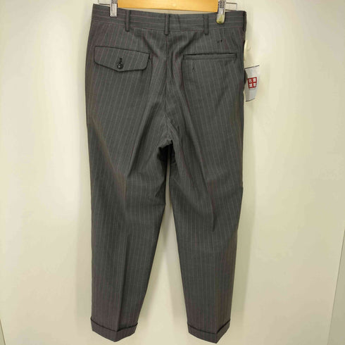 コムデギャルソンオム COMME des GARCONS HOMME AD2006 背抜き ストライプ 3B テーラードジャケット 1タック スラックス パンツ セットアップ メンズ SS