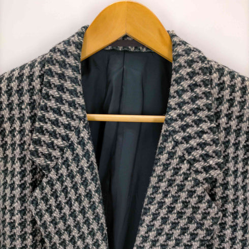 コムデギャルソンオム COMME des GARCONS HOMME 90s 千鳥格子 ウールテーラードジャケット メンズ JPN:M