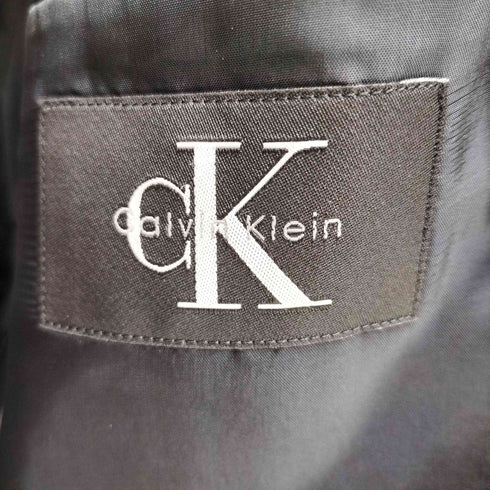 シーケーカルバンクライン ck Calvin Klein ストライプ 3B テーラードジャケット 1タック スラックス パンツ セットアップ メンズ