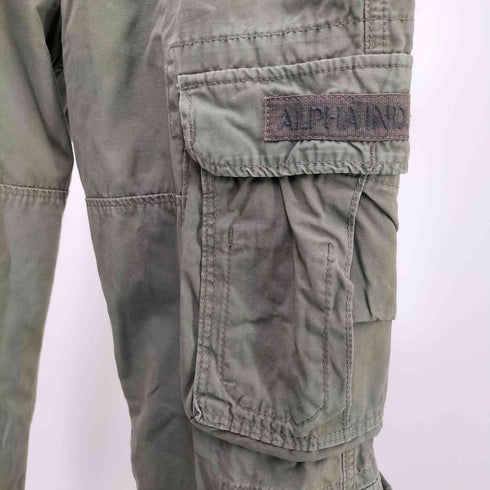 アルファインダストリーズ ALPHA INDUSTRIES 9POCKET CARGO ミリタリー カーゴパンツ メンズ SMALL