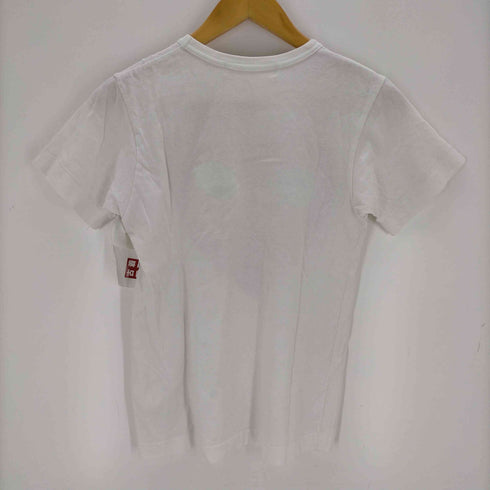 プレイコムデギャルソン PLAY COMME des GARCONS ハートロゴプリント ワッペン クルーネックTシャツ レディース JPN:S