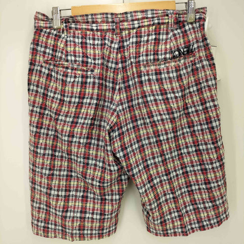 オニール ONEILL 00S キルティングステッチ チェック ショーツ パンツ メンズ M