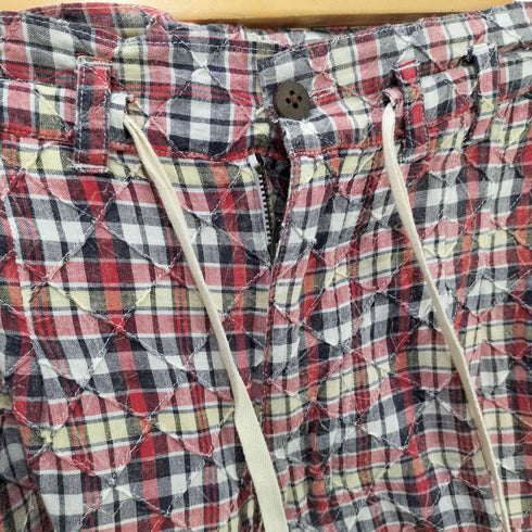 オニール ONEILL 00S キルティングステッチ チェック ショーツ パンツ メンズ M