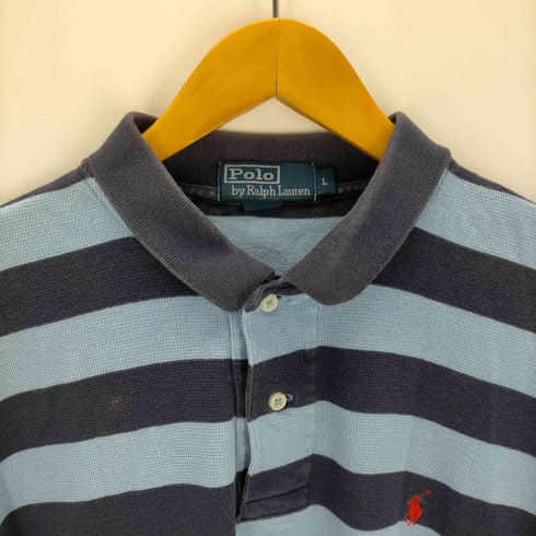 ポロバイラルフローレン Polo by RALPH LAUREN ポニー刺繍 ボーダーポロシャツ メンズ JPN:L