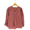 ザラ ZARA 襟レース ギャザースリーブ シャツブラウス レディース import:M