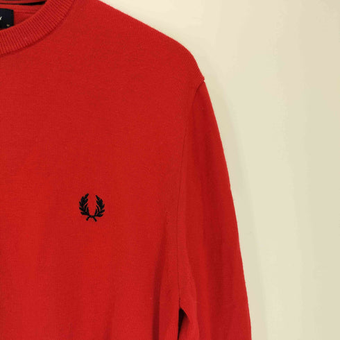 フレッドペリー FRED PERRY クラシック メリノウール クルーネック ジャンパー ニット セーター メンズ import:M