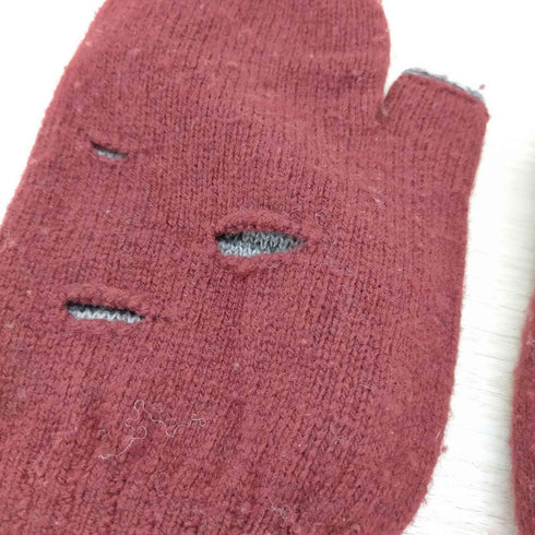 ヴィヴィアンウエストウッド Vivienne Westwood オーブ刺繍 ダメージ加工 レイヤードグローブ レディース