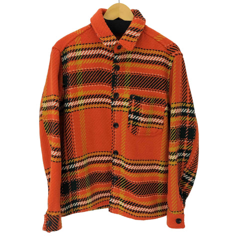 ザラ ZARA PLAID OVERSHIRT メンズ import:M