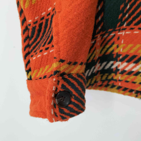 ザラ ZARA PLAID OVERSHIRT メンズ import:M