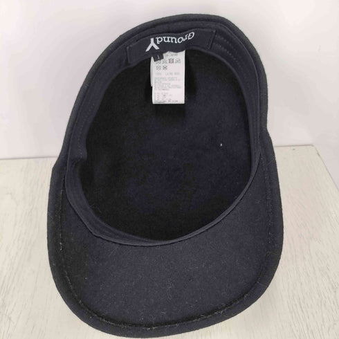 グラウンドワイ Ground Y 17AW LAINE WOOLCAP フェルト ラナウール キャップ レディース
