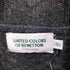 ユナイテッドカラーズオブベネトン UNITED COLORS OF BENETTON 90S 日本製 NEW WOOL デザイン モックネック ニット メンズ JPN:46