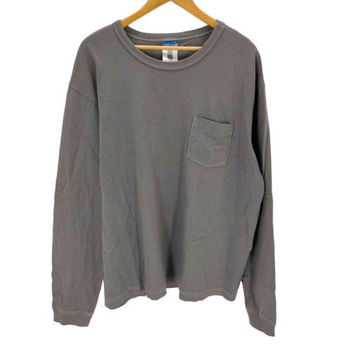 ユニオンメイド UNION MADE ポケット クルーネックL/S tee USA製 メンズ import:XL