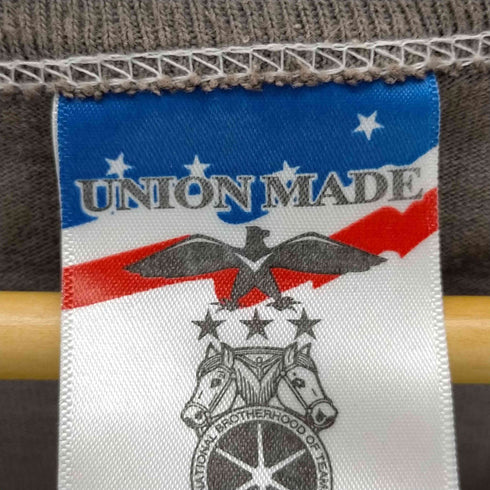ユニオンメイド UNION MADE ポケット クルーネックL/S tee USA製 メンズ import:XL