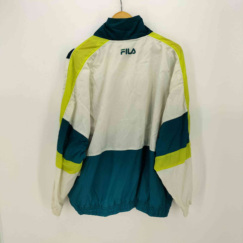 フィラ FILA 90S マルチカラー ナイロン アノラック ジャケット メンズ import:XL