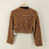 ザラ ZARA brushed knit crop top レディース import:L