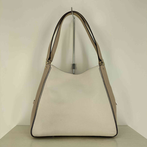ケイトスペードニューヨーク kate spade NEW YORK ロゴプレート バイカラー レザー トートバッグ レディース
