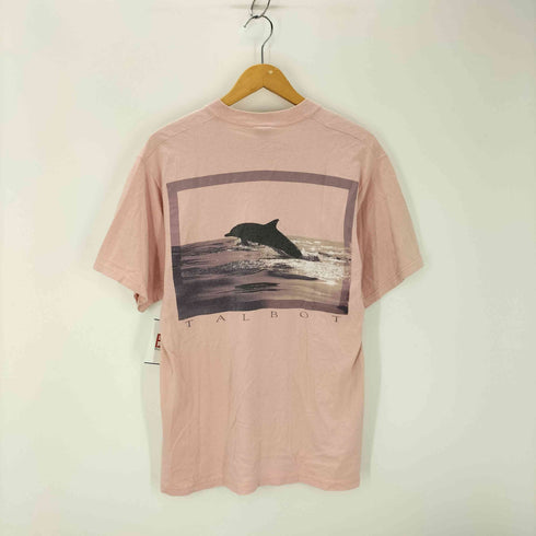 フルーツオブザルーム FRUIT OF THE LOOM USA製 Lofteez TALBOT イルカ 両面プリント クルーネックTシャツ メンズ M