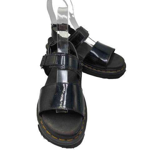 ドクターマーチン Dr.Martens VOSS パテントレザー ストラップ サンダル レディース UK:5