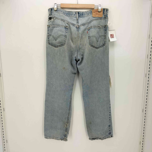 リーバイス Levis 00S 2006年製 ボタン裏刻印989 メキシコ製 550 RELAXED FIT ダメージ デニム パンツ メンズ W36 L30