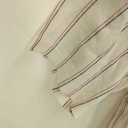 フレッドペリー FRED PERRY ワンポイント 刺繍 ストライプ S/S ボタンダウン シャツ メンズ JPN:S