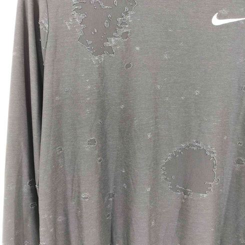ナイキ NIKE Dri-FIT DYE L/S トップ AOP ダメージ加工 メンズ import:L