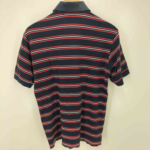 フレッドペリー FRED PERRY ワンポイント 刺繍 ボーダー S/S ポロシャツ メンズ import:M