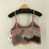 ザラ ZARA フェイクファー マルチカラー ショートニット レディース import:S