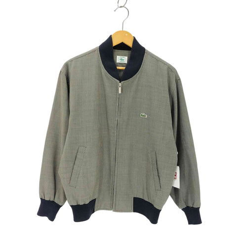 アイゾッドラコステ IZOD LACOSTE 90s 千鳥格子柄 ブルゾン メンズ