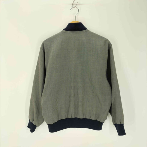 アイゾッドラコステ IZOD LACOSTE 90s 千鳥格子柄 ブルゾン メンズ