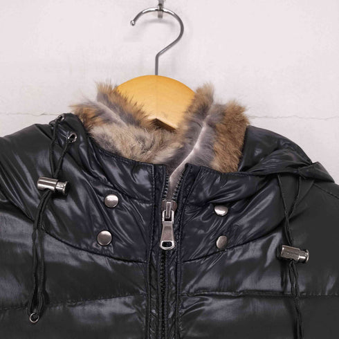 ダニエレアレッサンドリーニ DANIELE ALESSANDRINI ファー切替 ダウンジャケット メンズ EUR:50