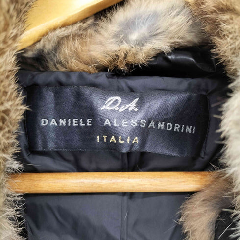ダニエレアレッサンドリーニ DANIELE ALESSANDRINI ファー切替 ダウンジャケット メンズ EUR:50