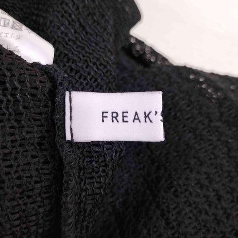 フリークスストア FREAKS STORE メッシュ 開襟 オープンカラー シャツ メンズ JPN:M