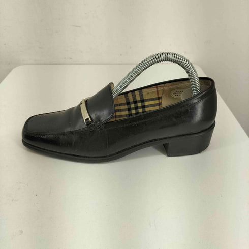 バーバリーロンドン BURBERRY LONDON レザーローファー レディース 22 E