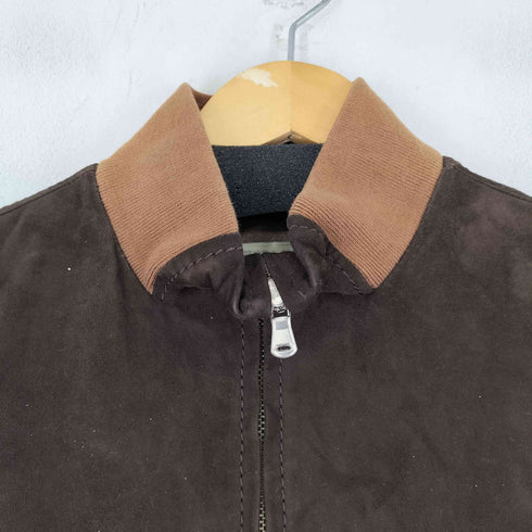 FLORA SMITH イタリア製 刺繍レザージャケット レディース 40