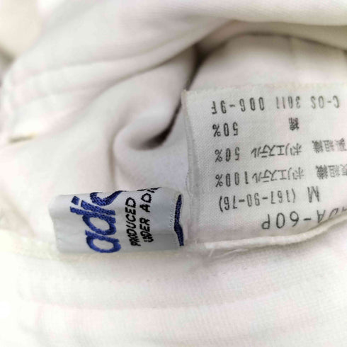 アディダス adidas 80S デサント製 トレフォイルロゴ後期 ジップポケット センタープレス パンツ メンズ JPN:M