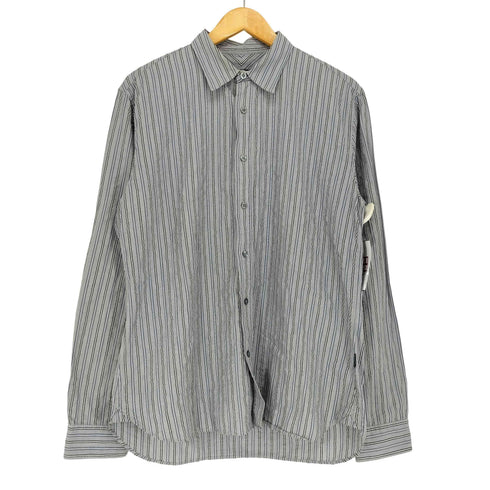 ポールスミスジーンズ Paul Smith JEANS シアサッカーストライプシャツ メンズ m