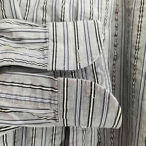 ポールスミスジーンズ Paul Smith JEANS シアサッカーストライプシャツ メンズ m