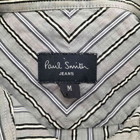 ポールスミスジーンズ Paul Smith JEANS シアサッカーストライプシャツ メンズ m