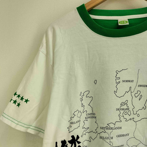 テレビ企画 EURO21 半袖 リンガーTシャツ メンズ 3L