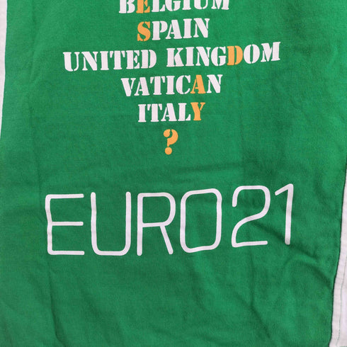 テレビ企画 EURO21 半袖 リンガーTシャツ メンズ 3L
