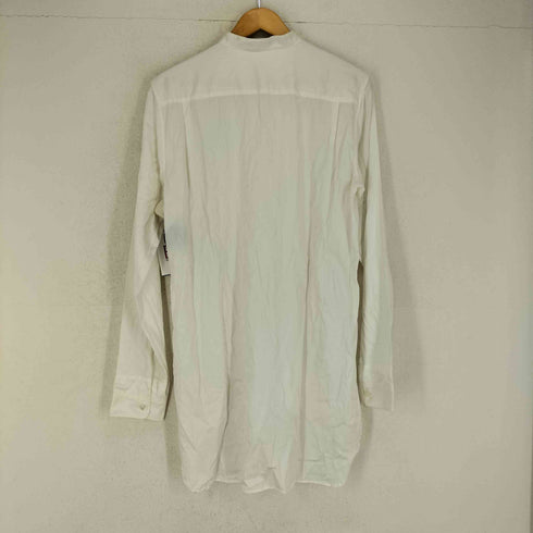 アンドゥムルメステール Ann DEMEULEMEESTER バンドカラーブザムロングシャツ メンズ m