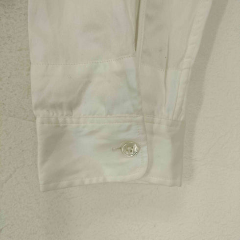 アンドゥムルメステール Ann DEMEULEMEESTER バンドカラーブザムロングシャツ メンズ m