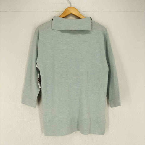 DRESSINGWELL MADE IN ITALY サイドボタンフラップカラーニット レディース