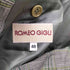 ROMEO GIGLI MADE IN JAPAN チェック柄テーラードジャケット メンズ 46