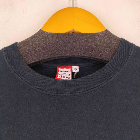 ハブアグッドタイム HAVE A GOOD TIME プリントクルーネックTシャツ メンズ JPN:S