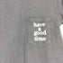 ハブアグッドタイム HAVE A GOOD TIME プリントクルーネックTシャツ メンズ JPN:S