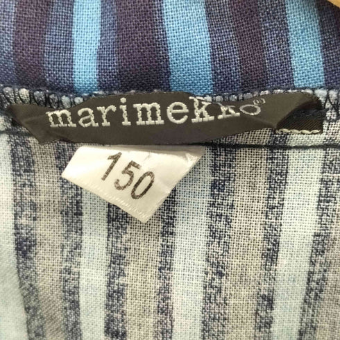 マリメッコ marimekko ヨカポイカ ストライプシャツ レディース 150