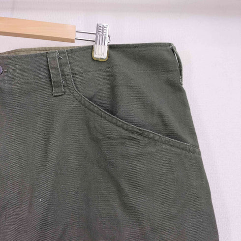 クラムジーピクチャーズ clumsy. Pictures コットン カットオフ カーゴショーツ メンズ JPN:XL